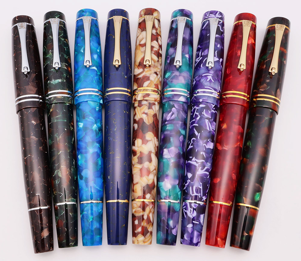 Lotus Author in Conway Stewart Materials, New Colors Feb 2025