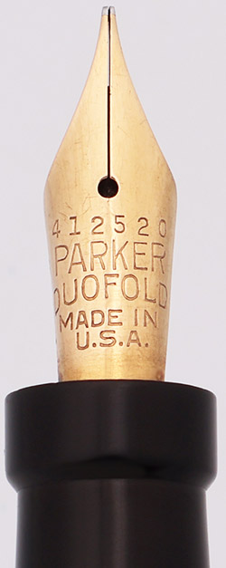 Parker Duofold Senior w 18k Overlay