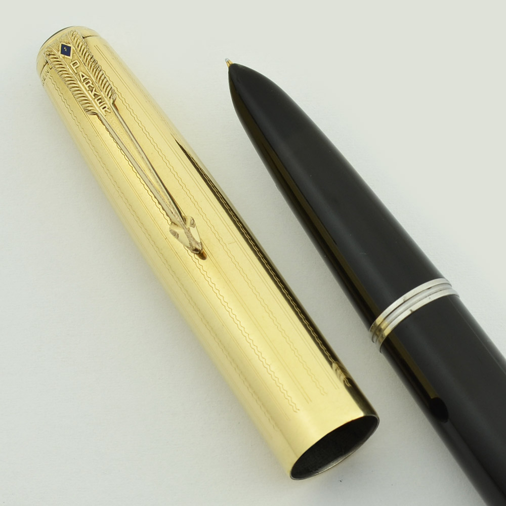 Parker 51 First Year Fountain Pen - High Cap Imprint, Wavy