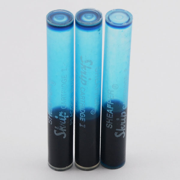 Sheaffer Fountain Pen Ink Cartridges Blue x 15